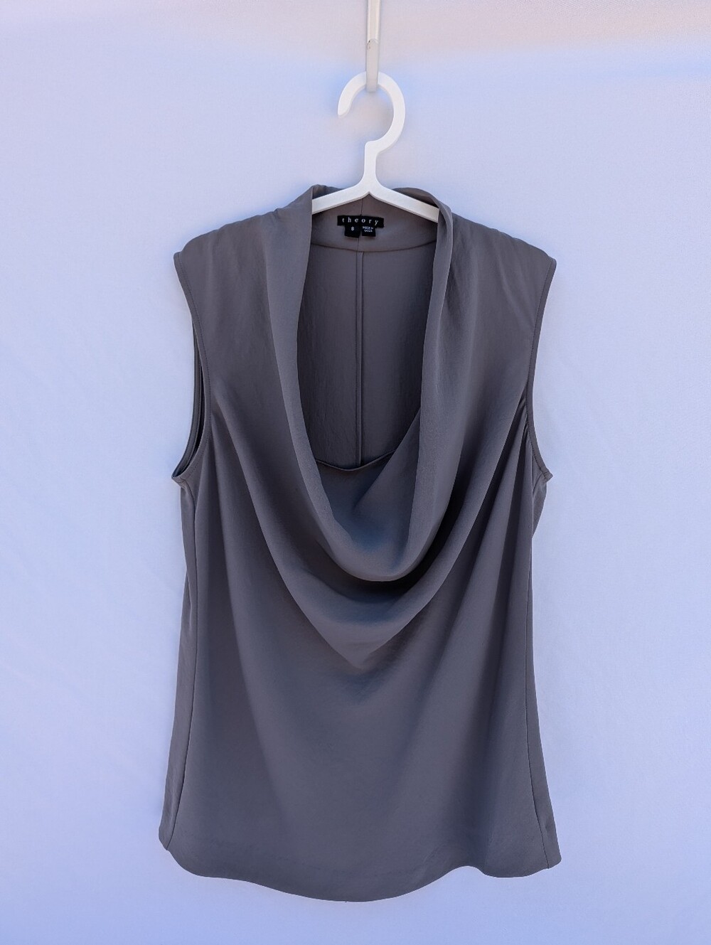 Theory Cowl Neck Top